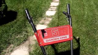 1991 Mtd Garden King Rototiller Tiller