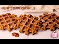 Recette de Gaufres d'Automne au Potimarron et à la Cannelle