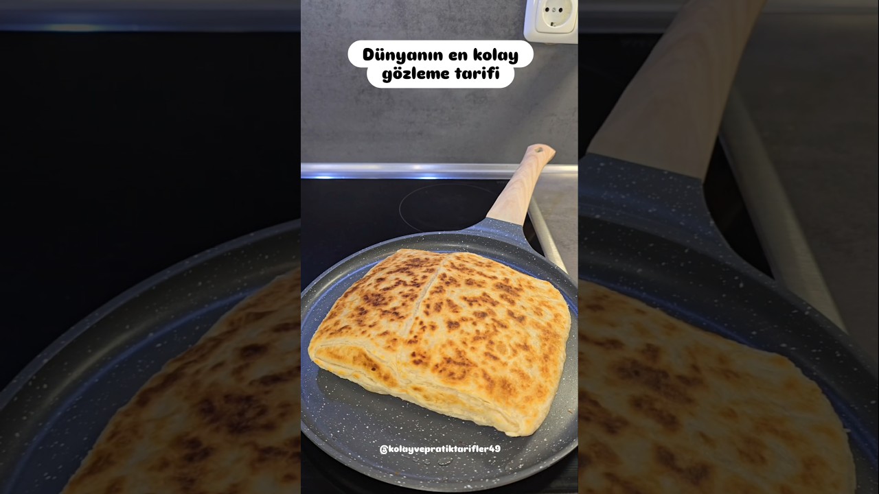 2 malzemeli gözleme tarifi✅️