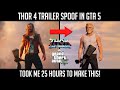 Thor love and thunder trailer gta 5 spoof  chris hemsworth  wackdance gaming