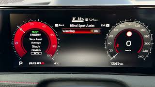 Comment activer l'avertissement d'angle mort sur Nissan Ariya Nismo