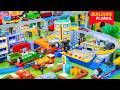 Plarail Shinkansen ☆ Construction Takara Tomy Plarail Mega Station Building &amp; Modern Subway System