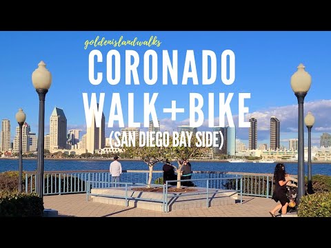 Coronado Island (Bayside) | Walk and Bike Tour | San Diego, California Travel | goldenislandwalks