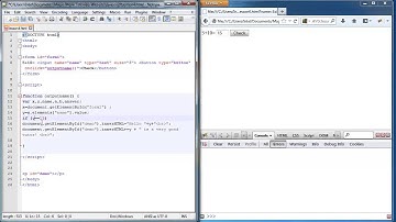 Javascript lesson 4 - using the IF statement to check form contents