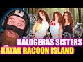 KALOGERAS SISTERS KAYAK TO RACCOON ISLAND | UDYZYZ REACTION