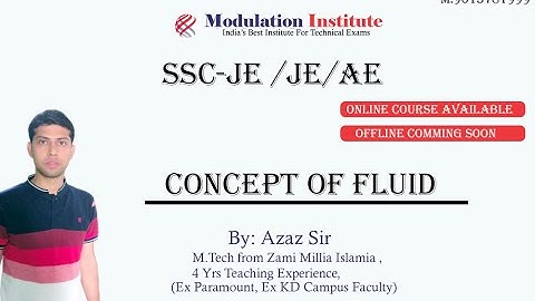 Concept of Fluid By Azaz Sir  | India
