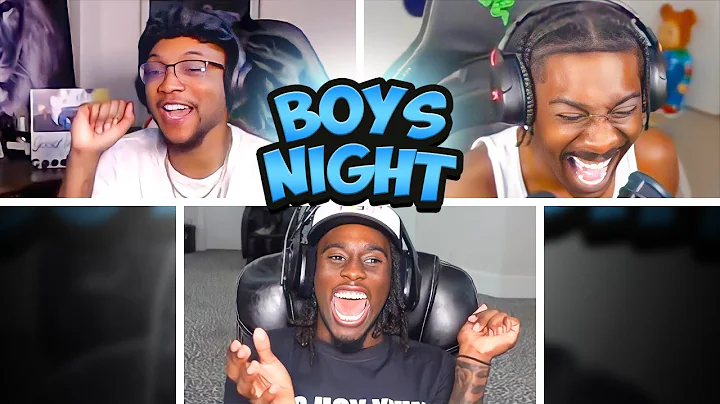 The FUNNIEST Boys Night Podcast w/ Kai Cenat, Bruc...