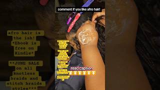 knotless braids #hair #viral #tutorial #youtubeshorts