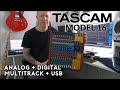 Аналоговий пульт мікшерний Tascam Model 16