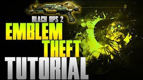 CoD Black Ops 2  How To Copy Steal Other Players Emblems Glitch Working! 2014 CoD Bo2 Glitches