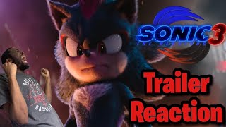 TEAM SHADOW ALL THE WAY BABY!!!!!! Sorry sonic - Sonic The Hedgehog 3 Trailer Reaction