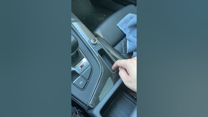 Audi S4 Secret Compartment?