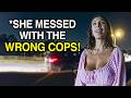 Entitled Woman Meets No-Nonsense Cop After Speeding at 122 MPH