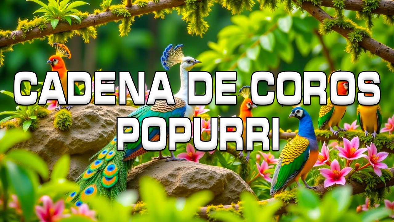 Cadena De Coros Viejos - Coros De Fuego Se Metió El Poder - Alabanzas De Avivamien