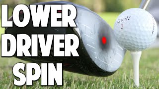 How To Lower Your Driver Spin To Hit Longer Penetrating Drives