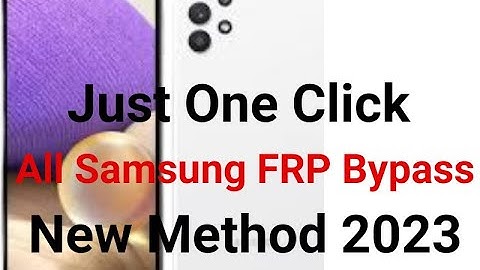 1 Click FRP Unlock Tool 2023 | All Samsung FRP/Google Lock Bypass Android 7/8/9/10/11/12/13|4k Video