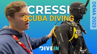 CRESSI booth tour, DEMA 2023 - scuba diving