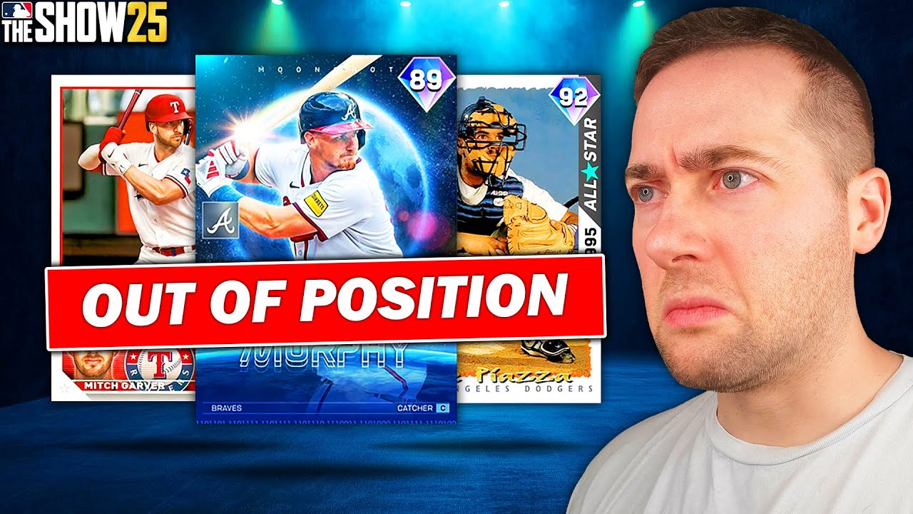 I USED AN OUT OF POSITION LINEUP IN MLB THE SHOW 25 DIAMOND DYNASTY...