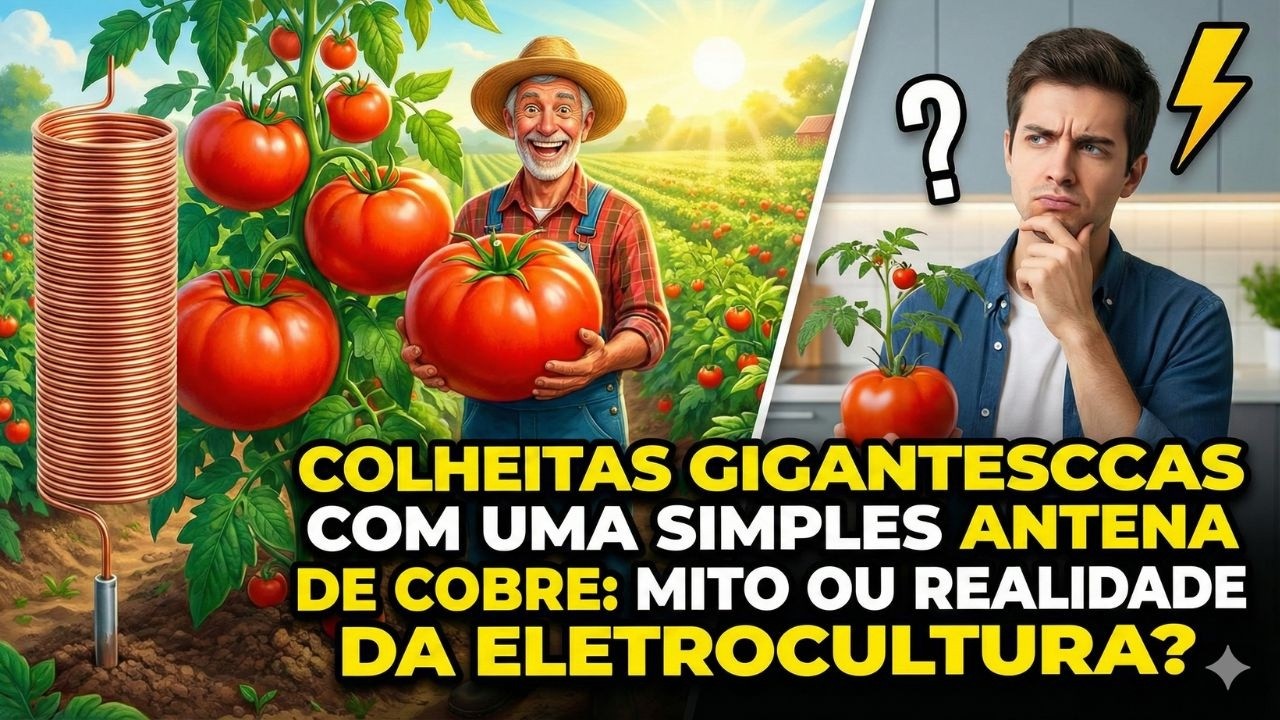 Colheitas gigantescas com uma simples antena de cobre: ​​mito ou realidade da eletrocultura?