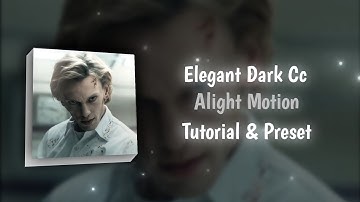 New Dark Cc Like Ae Alight Motion Tutorial & Preset @ShaPresets ❕#new #trending #cc #coloring