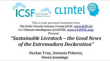 Sustainable Livestock – the Good News of the Extremadura Declaration