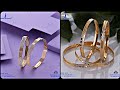 Most Beautiful Gold Bangles designs 2020 - 22 carat Gold Bangles ideas for girls