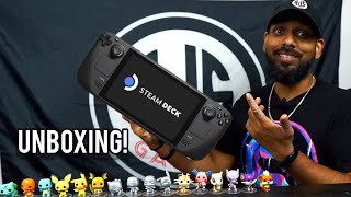 Steam Deck 256GB Unboxing + Initial Setup