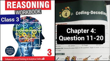 Class 3 | Reasoning | Ch 4- Coding and Decoding | Ques 11-20 | Olympiad preparation