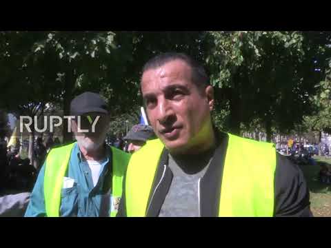 France: Parisians, Yellow Vests demonstrate against COVID pass and vaccination