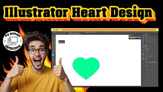 How To Make A Heart In Adobe Illustrator | Simple Logo & Icon Design (2025) screenshot 4