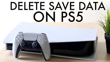 How To Delete Save Data On PlayStation 5! (2023)