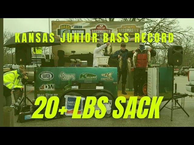 Table Rock Lake in Branson, Missouri-Kansas Junior Bass March 14, 2021