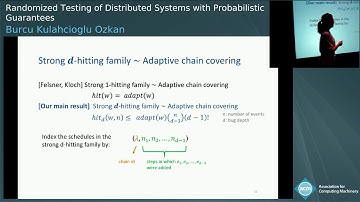 Randomized Testing of Distributed Systems with Probabilistic Guarantees