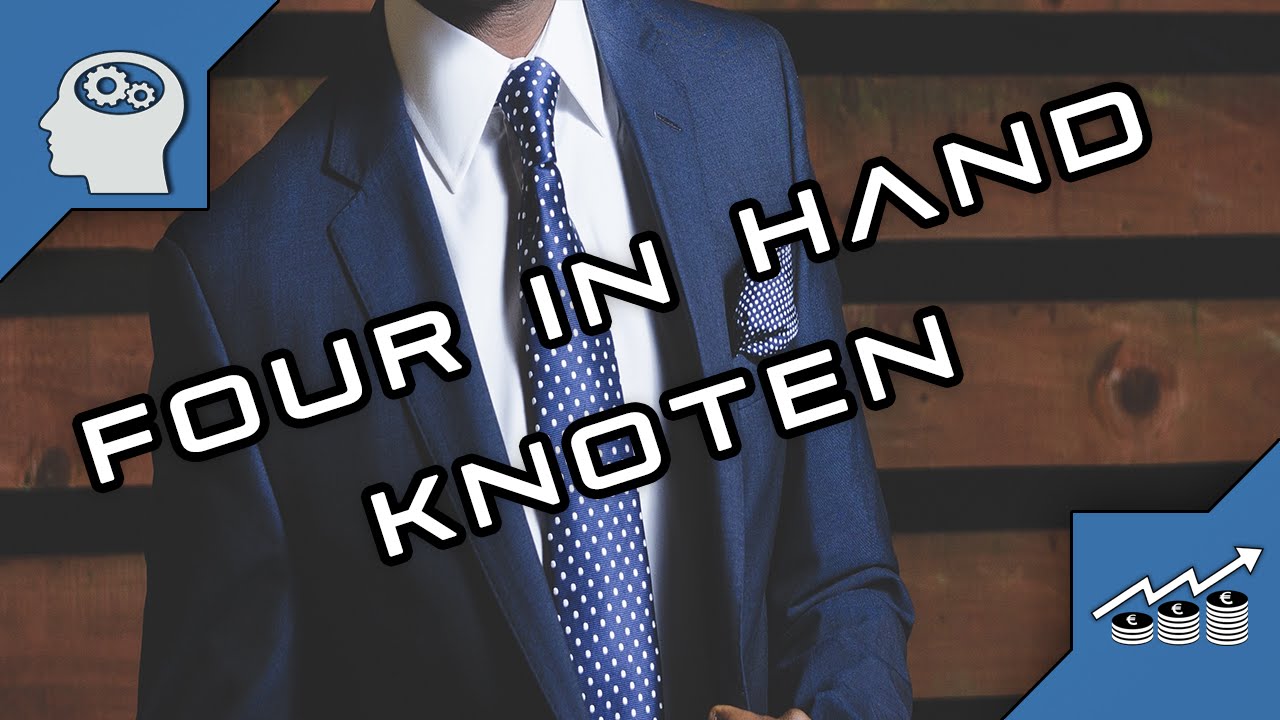 Four in Hand Knoten krawatte binden fourinhand knoten YouTube