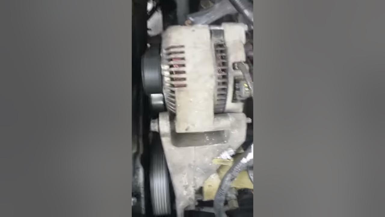 1995 mercury sable water pump replacement - YouTube