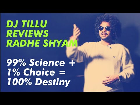 RADHE SHYAM Brutally Honest Review by DJ TILLU | Radhe Shyam Review | Radhe Shyam Movie Analysis