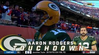 Aaron Rodgers Says &quot;I STILL OWN YOU&quot; to Bears after this Touchdown... 😂