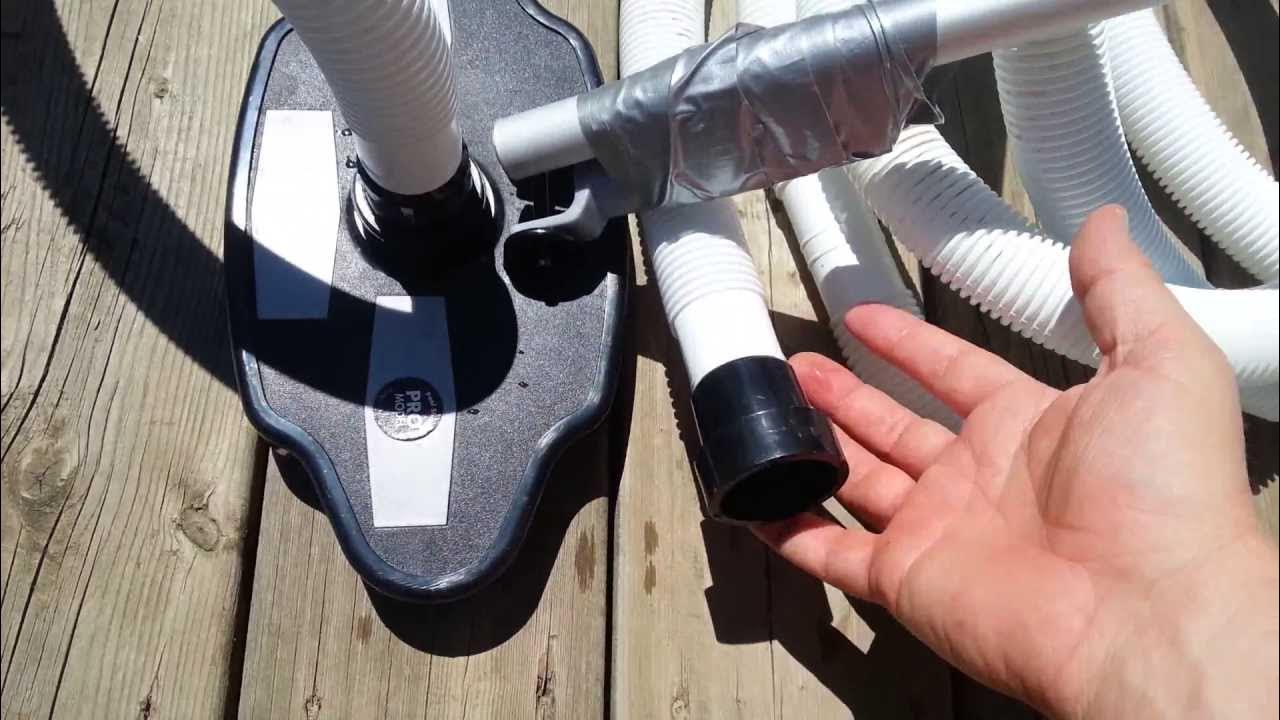 Vacuuming Above ground pool without waste YouTube