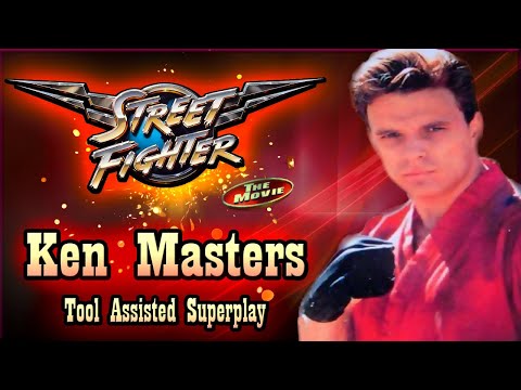 【TAS】STREET FIGHTER THE MOVIE - KEN MASTER