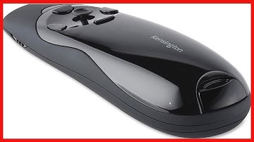 Kensington Expert Wireless Presenter with Green Laser Pointer and Cursor Control (K72426AMA)