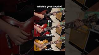 3 Gibsons, 1 Gary Moore. Which is your favorite?