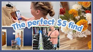 I Found the sweetest $5 Thrift Find! | Thrift with me at Goodwill + TN Flea