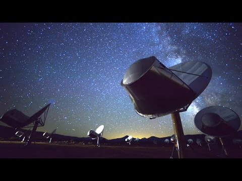 Astronomers pick up radio signals from space