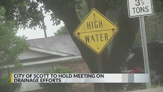 Scott officials hold public meeting to address drainage efforts