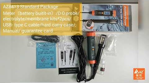 8413 Dissolved Oxygen Pen Unboxing Video