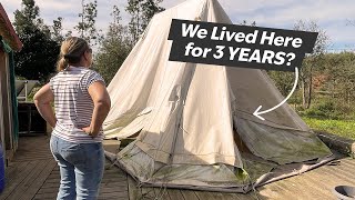 The Tent is Down, Long Live the Tent! - Living Off Grid in Portugal by MAKE. DO. GROW. 97,066 views 2 months ago 15 minutes
