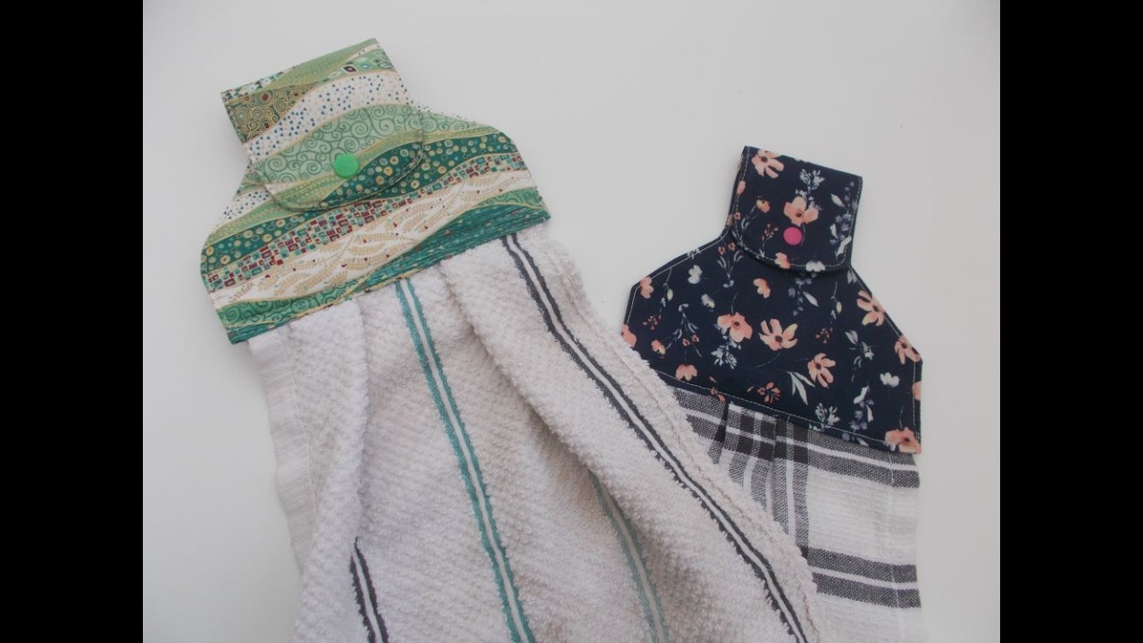 SEW TOTALLY TRISHA - HANGING TEA TOWEL