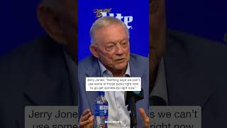 Jerry Jones Says The Cowboys Could Use Picks Acquired In The Micah Parsons Trade To Make Moves
