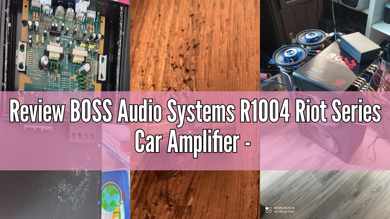 Review BOSS Audio Systems R1004 Riot Series Car Amplifier - 400 High ...