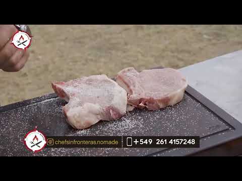 SABADO 27 DE MAYO COSTELETA DE CERDO A LA BARBACOA